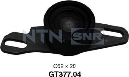 SNR GT377.04 - Spriegotājrullītis, Gāzu sadales mehānisma piedziņas siksna ps1.lv