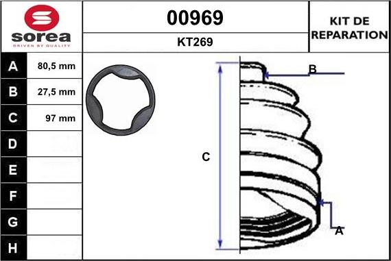 SNRA 00969 - Putekļusargs, Piedziņas vārpsta ps1.lv