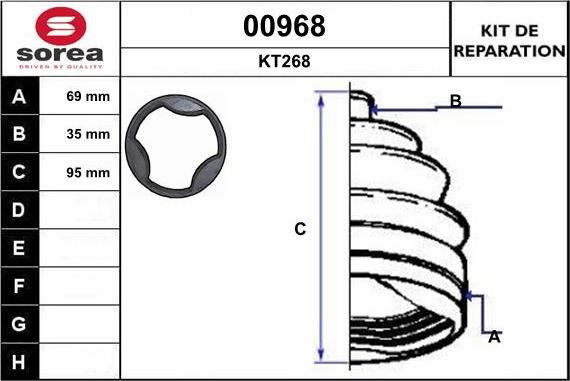 SNRA 00968 - Putekļusargs, Piedziņas vārpsta ps1.lv