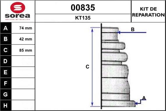 SNRA 00835 - Putekļusargs, Piedziņas vārpsta ps1.lv