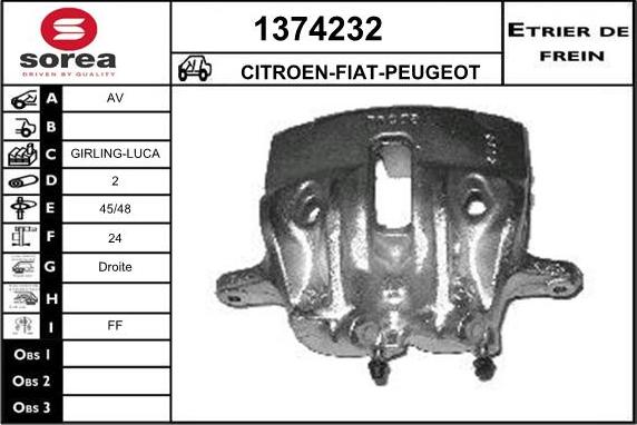 SNRA 1374232 - Bremžu suports ps1.lv