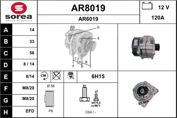 SNRA AR8019 - Ģenerators ps1.lv