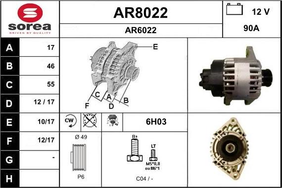 SNRA AR8022 - Ģenerators ps1.lv