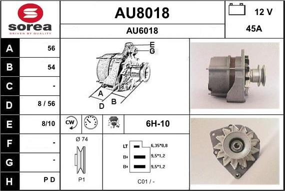 SNRA AU8018 - Ģenerators ps1.lv