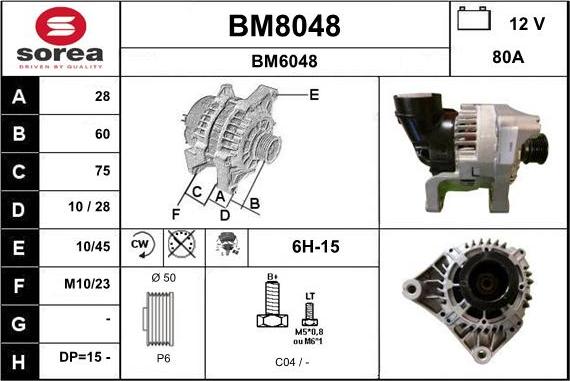 SNRA BM8048 - Ģenerators ps1.lv