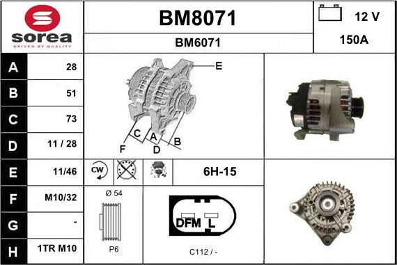 SNRA BM8071 - Ģenerators ps1.lv