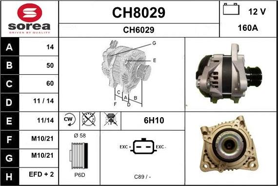 SNRA CH8029 - Ģenerators ps1.lv