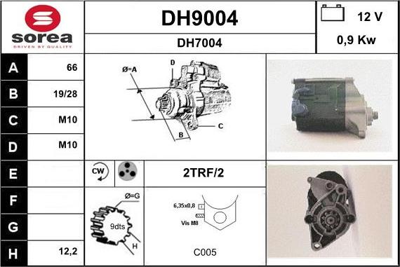 SNRA DH9004 - Starteris ps1.lv