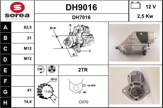 SNRA DH9016 - Starteris ps1.lv