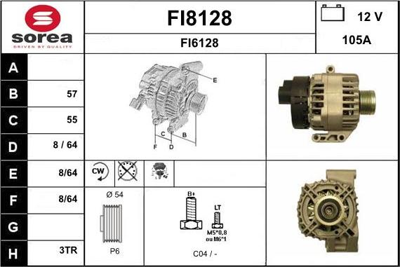 SNRA FI8128 - Ģenerators ps1.lv