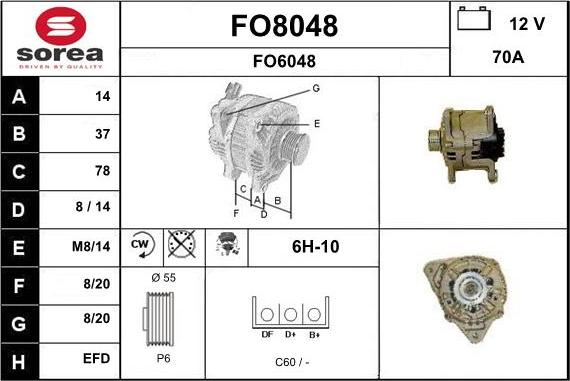 SNRA FO8048 - Ģenerators ps1.lv