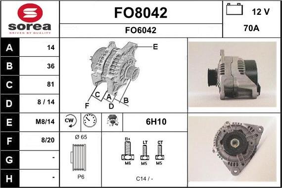 SNRA FO8042 - Ģenerators ps1.lv