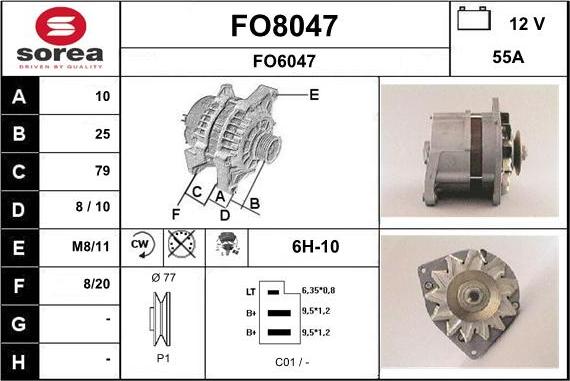 SNRA FO8047 - Ģenerators ps1.lv