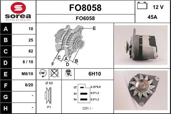 SNRA FO8058 - Ģenerators ps1.lv