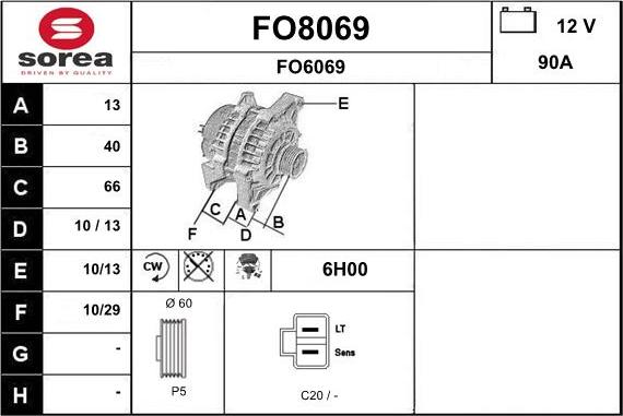 SNRA FO8069 - Ģenerators ps1.lv