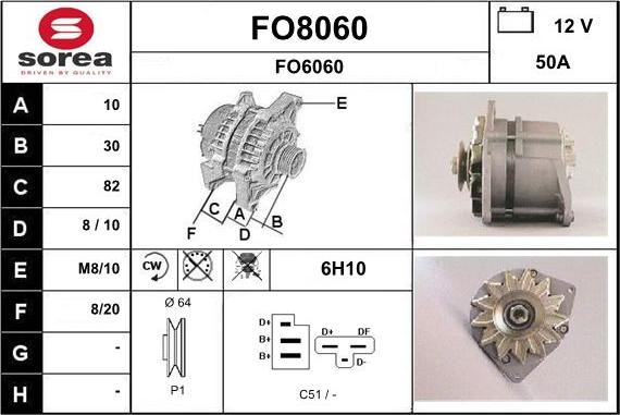 SNRA FO8060 - Ģenerators ps1.lv