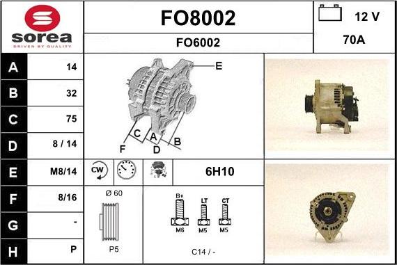 SNRA FO8002 - Ģenerators ps1.lv
