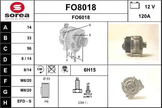 SNRA FO8018 - Ģenerators ps1.lv