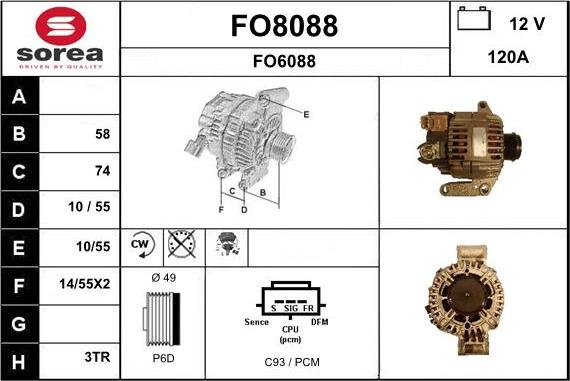 SNRA FO8088 - Ģenerators ps1.lv