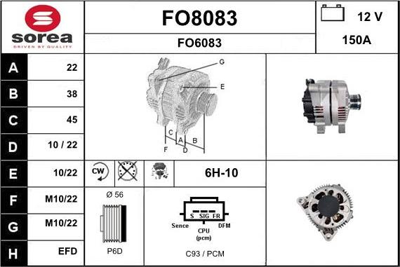 SNRA FO8083 - Ģenerators ps1.lv