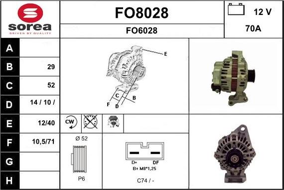 SNRA FO8028 - Ģenerators ps1.lv