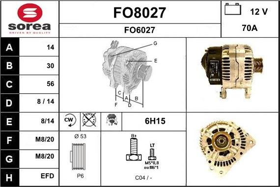 SNRA FO8027 - Ģenerators ps1.lv