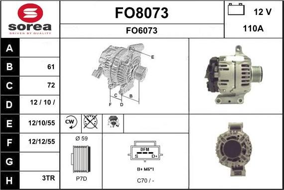 SNRA FO8073 - Ģenerators ps1.lv