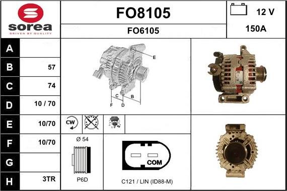 SNRA FO8105 - Ģenerators ps1.lv