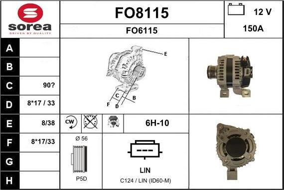 SNRA FO8115 - Ģenerators ps1.lv