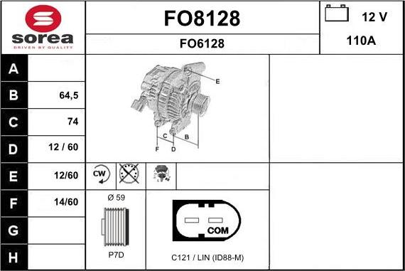 SNRA FO8128 - Ģenerators ps1.lv