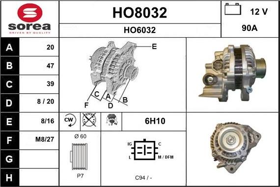 SNRA HO8032 - Ģenerators ps1.lv