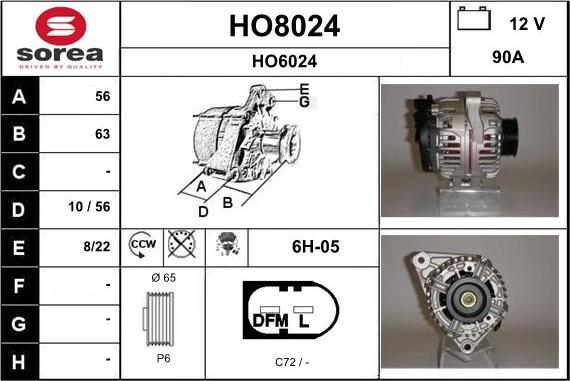 SNRA HO8024 - Ģenerators ps1.lv