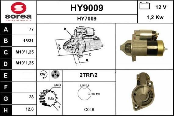 SNRA HY9009 - Starteris ps1.lv