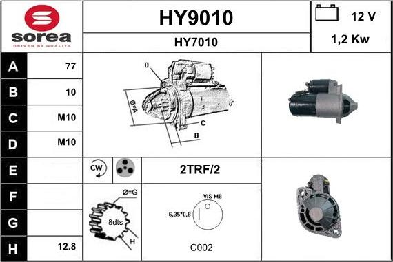 SNRA HY9010 - Starteris ps1.lv