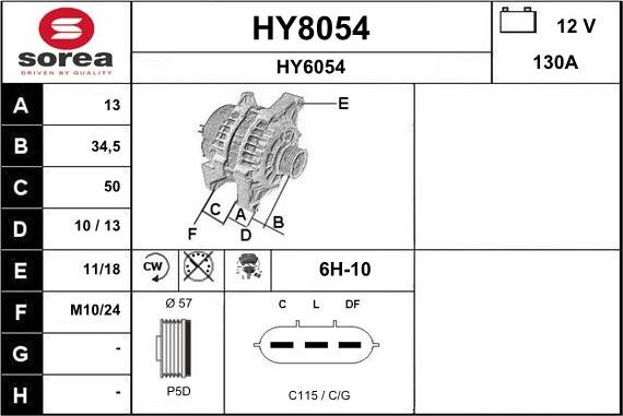 SNRA HY8054 - Ģenerators ps1.lv