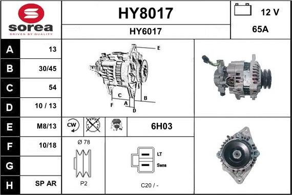 SNRA HY8017 - Ģenerators ps1.lv