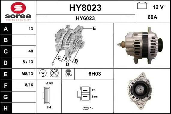 SNRA HY8023 - Ģenerators ps1.lv