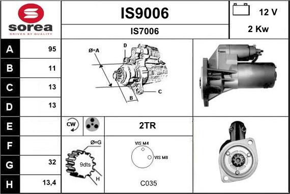 SNRA IS9006 - Starteris ps1.lv