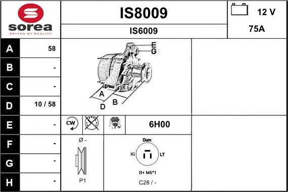 SNRA IS8009 - Ģenerators ps1.lv