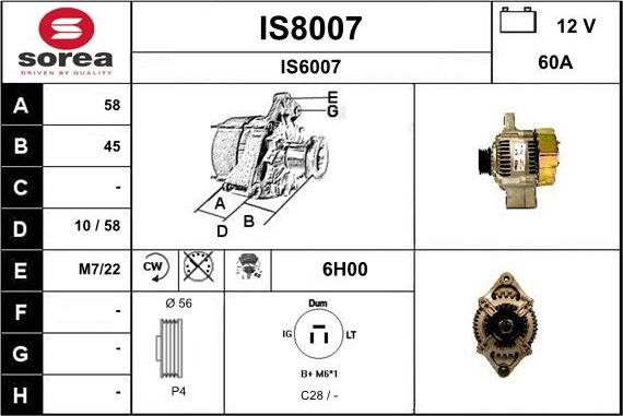 SNRA IS8007 - Ģenerators ps1.lv