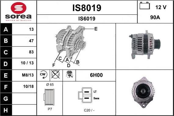 SNRA IS8019 - Ģenerators ps1.lv