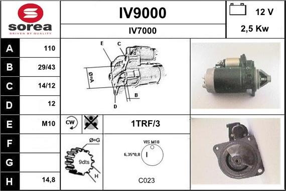 SNRA IV9000 - Starteris ps1.lv