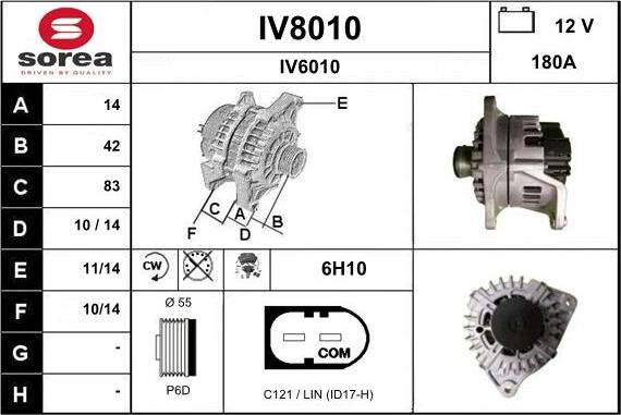 SNRA IV8010 - Ģenerators ps1.lv