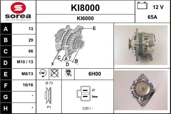 SNRA KI8000 - Ģenerators ps1.lv