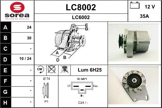 SNRA LC8002 - Ģenerators ps1.lv