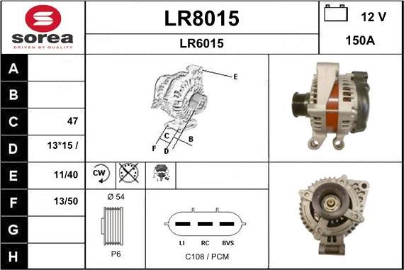 SNRA LR8015 - Ģenerators ps1.lv