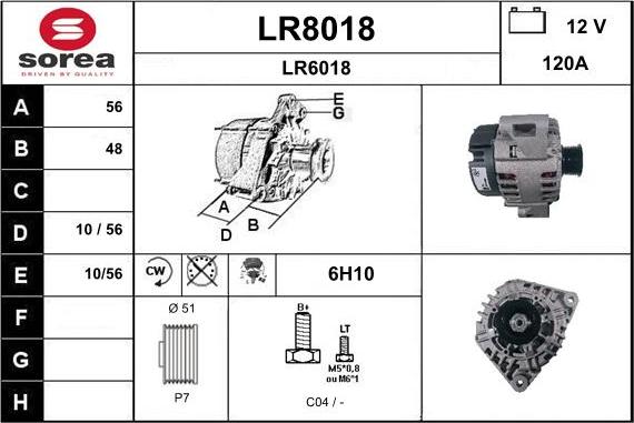 SNRA LR8018 - Ģenerators ps1.lv