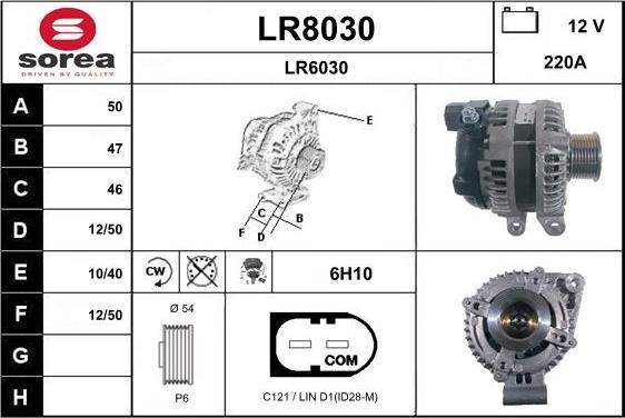 SNRA LR8030 - Ģenerators ps1.lv