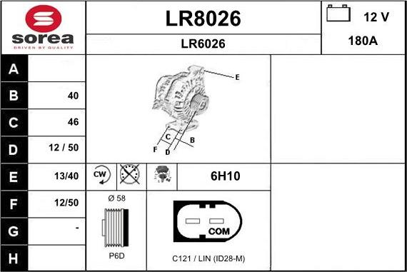 SNRA LR8026 - Ģenerators ps1.lv