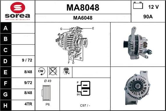 SNRA MA8048 - Ģenerators ps1.lv